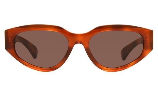 Lunettes de soleil Gucci Femme Marron Papillon gg1845sa Face