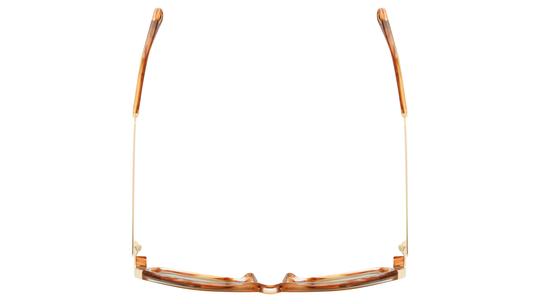 Lunettes de soleil Chloé Femme Écaille Carré Ch0405S Dessus