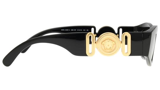 Lunettes de soleil Versace Femme Noir Ovale VE4480U Droite