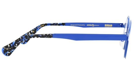 Lunettes de vue Etnia Barcelona Homme Bleu Ronde brut37 Droite