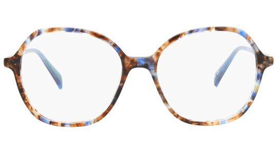 Lunettes de vue Levi's Femme Bleu Ronde lv1106 Face