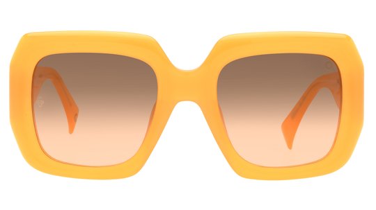 Lunettes de soleil Etnia Barcelona Femme Orange Carré Brigit52S Face