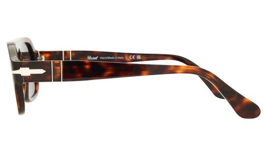 Lunettes de soleil Persol Mixte Écaille Aviateur PO3369S Gauche