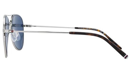 Lunettes de soleil Tommy Hilfiger Homme Gris Aviateur Th Gauche