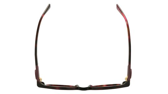 Lunettes de soleil Longchamp Femme Marron Ronde lo779s Dessus