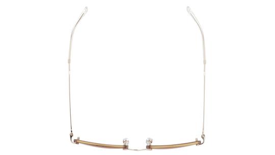 Lunettes de soleil Ray-Ban Mixte Argent Ovale RB3767 Dessus