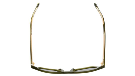 Lunettes de soleil Signature Krys Femme Vert Carré Skj2531-F Dessus