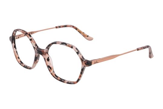 Lunettes de vue Lulu Castagnette  Rose Wayfarer LFAM116C71 Gauche