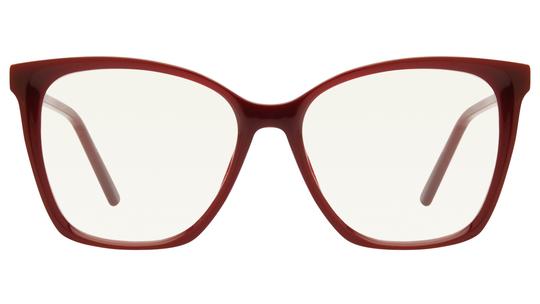 Lunettes de vue Alternance Femme Rouge Papillon alt26102 Face