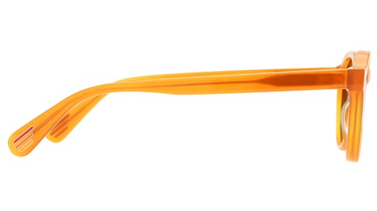 Lunettes de soleil French Disorder Mixte Jaune Pantos Fd2510/S Droite