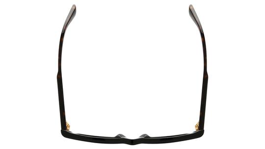 Lunettes de soleil Gucci Homme Noir Rectangle GG1668S Dessus
