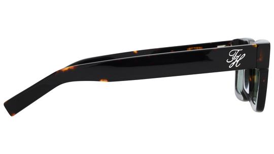 Lunettes de soleil Tommy Hilfiger Homme Écaille Rectangle TH Droite