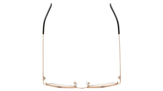 Lunettes de vue Alternance Femme Marron Papillon Alt25114 Dessus