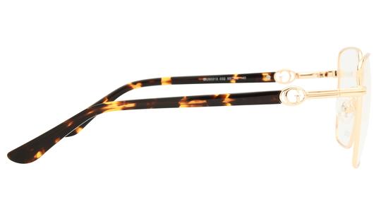Lunettes de vue Guess Femme Or Carré Gu50313 Droite