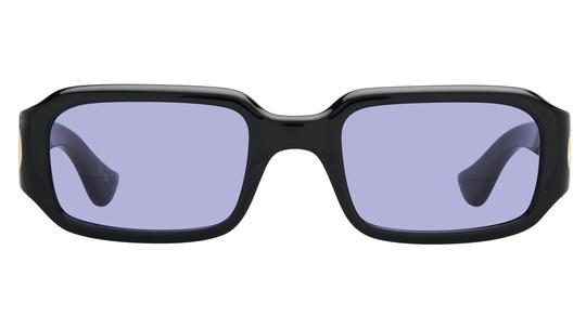 Lunettes de soleil Valentino Femme Noir Rectangle Vg0016S Face