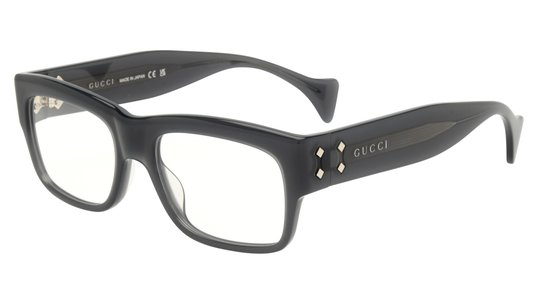 Lunettes de vue Gucci Femme Gris Rectangle Gg1707O Trois-Quart