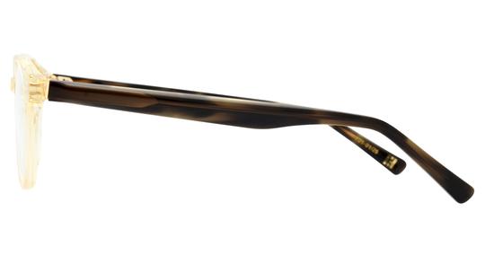 Lunettes de vue L'Atelier du Faubourg Homme Jaune Pantos adf2501 Gauche
