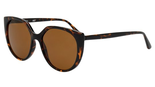 Lunettes de soleil Alternance Femme Écaille Papillon Alt25201 Trois-Quart