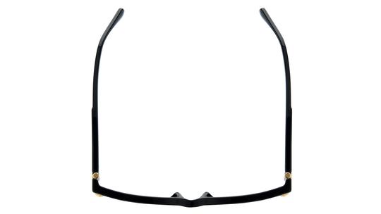 Lunettes de soleil Versace Homme Noir Rectangle Ve4465 Dessus