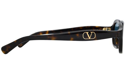 Lunettes de soleil Valentino Femme Écaille Rectangle Vg0010S Droite