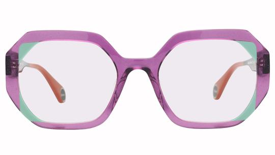 Lunettes de vue WOOW Femme Transparent Angulaire HEART Face