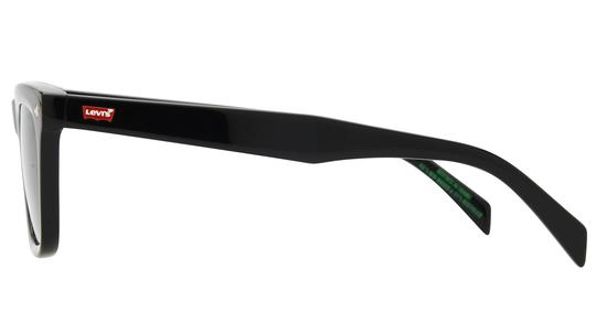 Lunettes de soleil Levi's Homme Noir Rectangle Lv5075/S Gauche