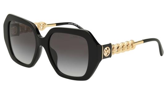 Lunettes de soleil Michael Kors Femme Noir Carré Mk2232U Trois-Quart