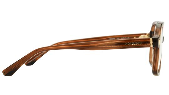 Lunettes de vue Sandro Femme Marron Rectangle sd2065 Droite