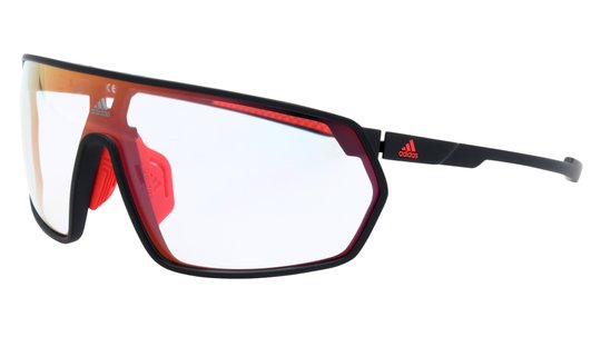 Lunettes de soleil Adidas Mixte Noir  Sp0088 Trois-Quart