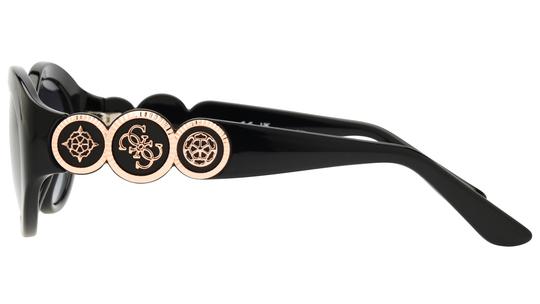 Lunettes de soleil Guess Femme Noir Ovale Gu00198-H Gauche