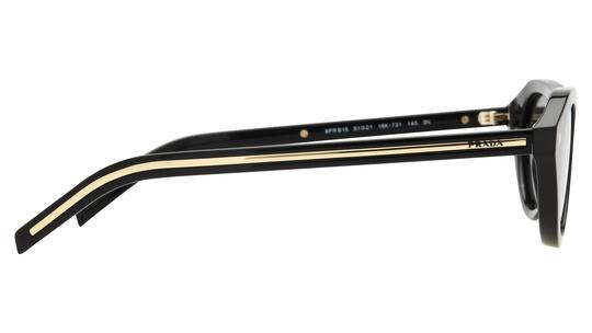 Lunettes de soleil Prada Femme Noir Aviateur PR Droite