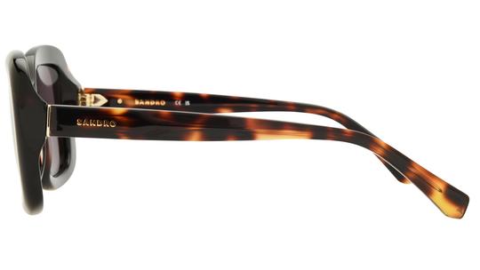 Lunettes de soleil Sandro Femme Écaille Carré SD6095 Gauche