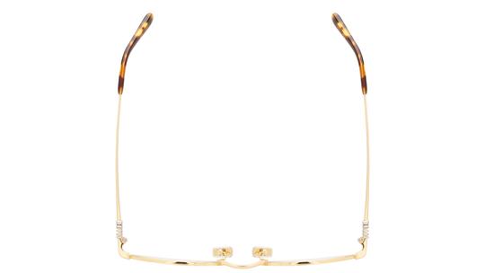 Lunettes de vue Miu Miu Femme Or Ovale MU Dessus
