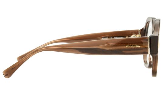 Lunettes de vue Sandro Femme Marron Rectangle SD2080 Droite