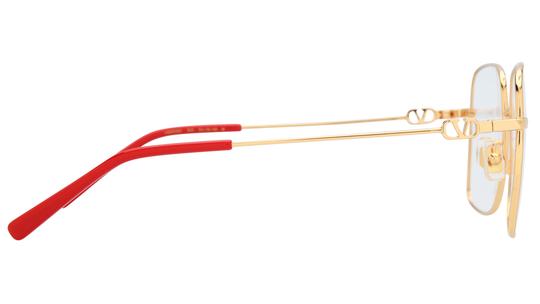 Lunettes de vue Valentino Femme Or Carré Vg0030O Droite