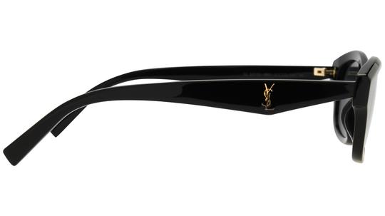 Lunettes de soleil Saint Laurent Femme Noir Rectangle sl Droite