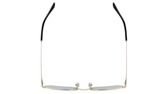 Lunettes de soleil Ray-Ban Mixte Gris Rectangle RB3728 Dessus