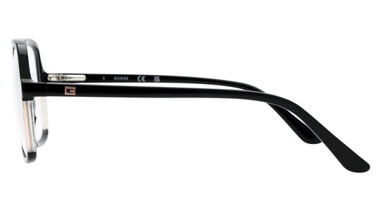 Lunettes de vue Guess Femme Noir Carré Gu2950 Gauche