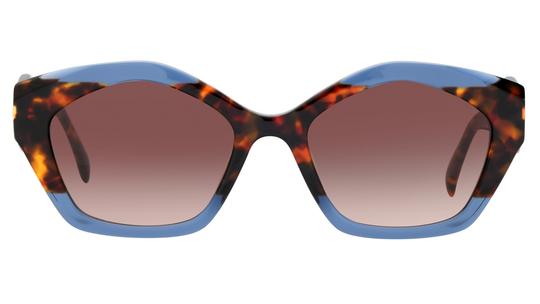 Lunettes de soleil Maje Femme Écaille Rectangle Mj50531 Face