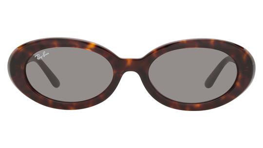 Lunettes de soleil Ray-Ban Femme Écaille Ovale RB2223 Face