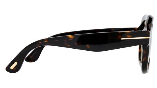 Lunettes de soleil Tom Ford Femme Écaille Aviateur FT1324 Droite