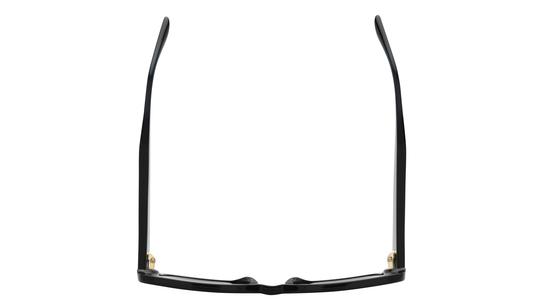 Lunettes de soleil Signature Krys Femme Bleu Rectangle radieuse Dessus