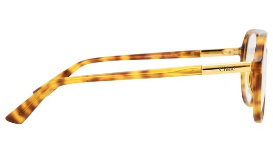 Lunettes de vue Chloé Femme Écaille Aviateur ch0366o Droite