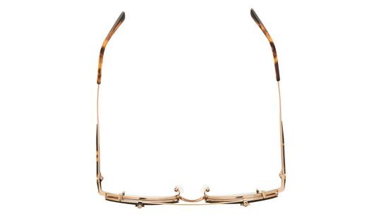 Lunettes de vue Michael Kors Femme Or Ovale Mk1175 Dessus