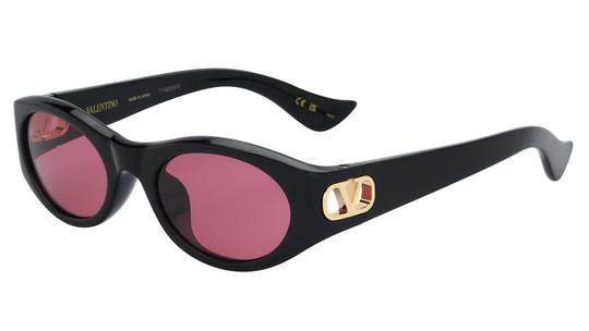 Lunettes de soleil Valentino Femme Noir Ovale Vg0015Sa Trois-Quart