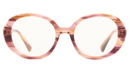 Lunettes de vue French Disorder Femme Marron Ovale Fd2505 Face