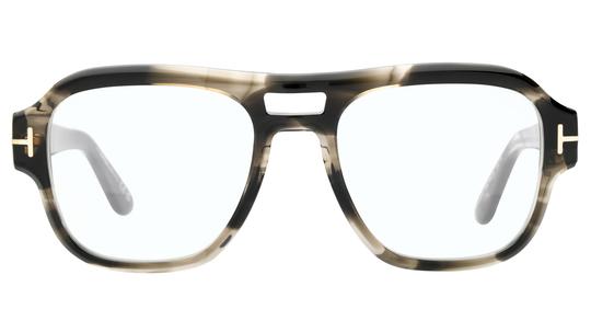 Lunettes de vue Tom Ford Homme Écaille Aviateur FT6085-B Face
