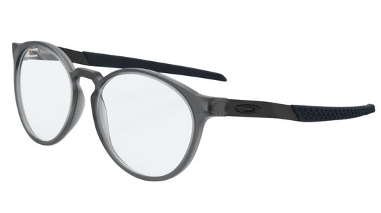 Lunettes de vue Oakley Homme Gris Ronde Ox8184 Trois-Quart