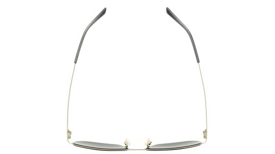 Lunettes de soleil  Mixte Argent Rectangle mj0605s Dessus