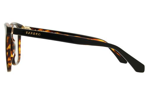 Lunettes de vue Sandro Femme Noir Rectangle sd2068 Gauche